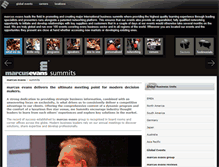 Tablet Screenshot of marcusevans-summits.com
